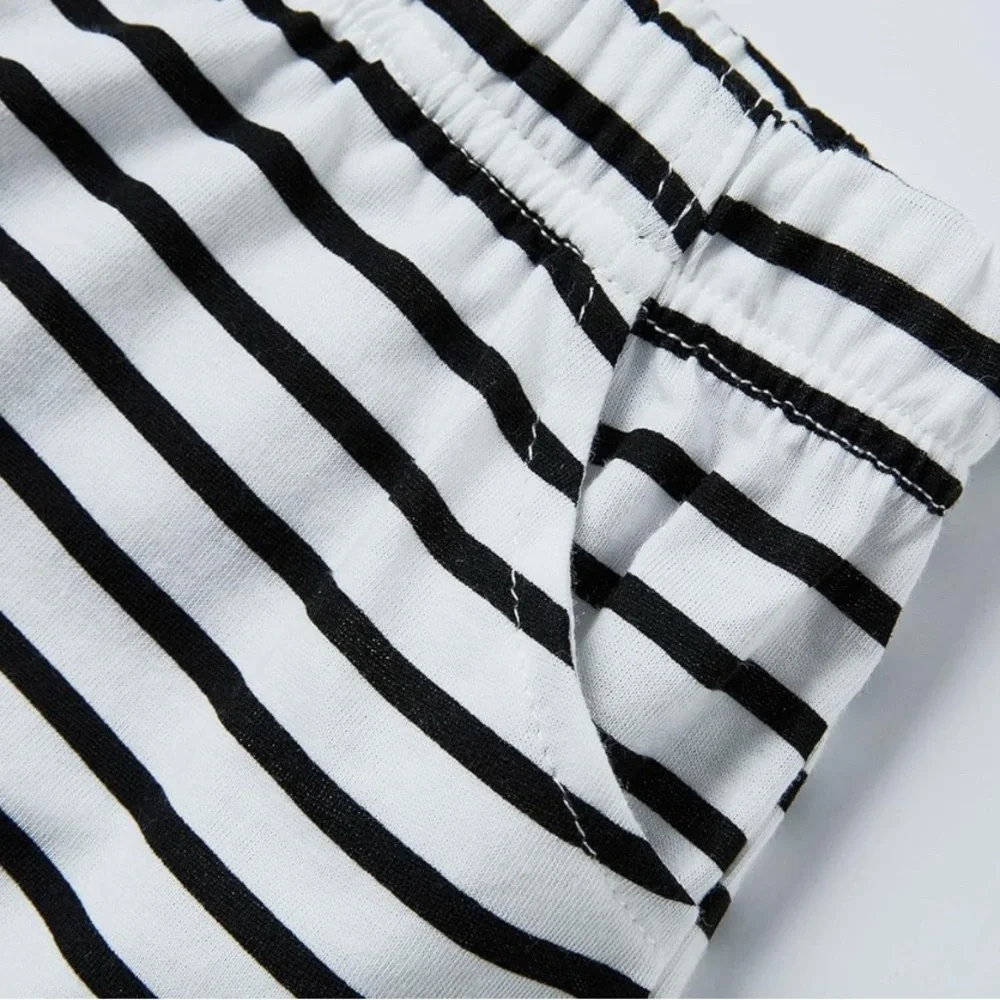 NEW Striped Daisy Kids Pajamas Set